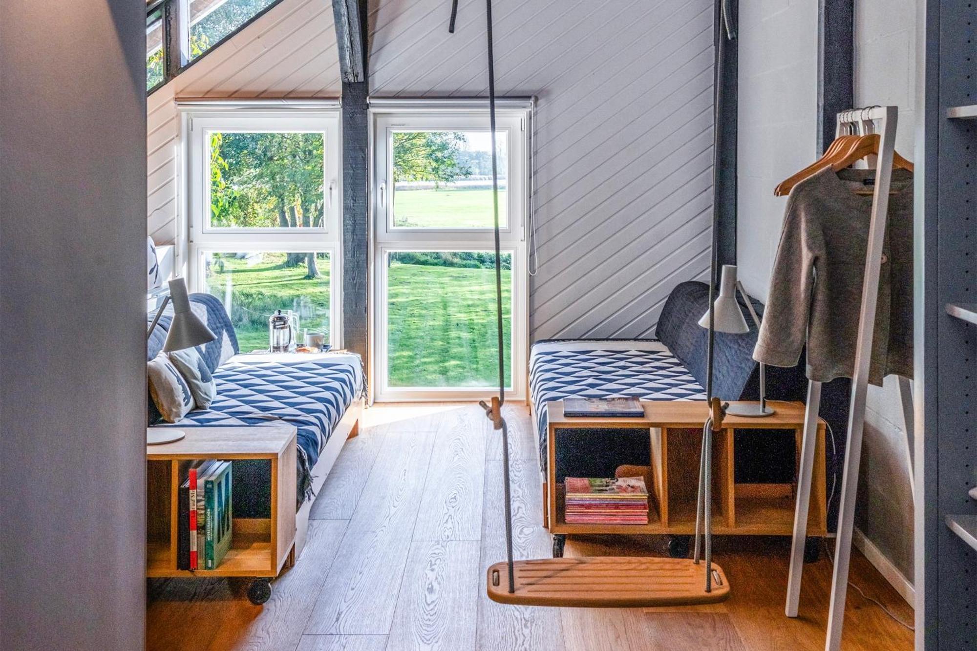 Ferienhaus Hyggeby - Architektenhaus Mit Schlei Blick Ulsnis Ngoại thất bức ảnh